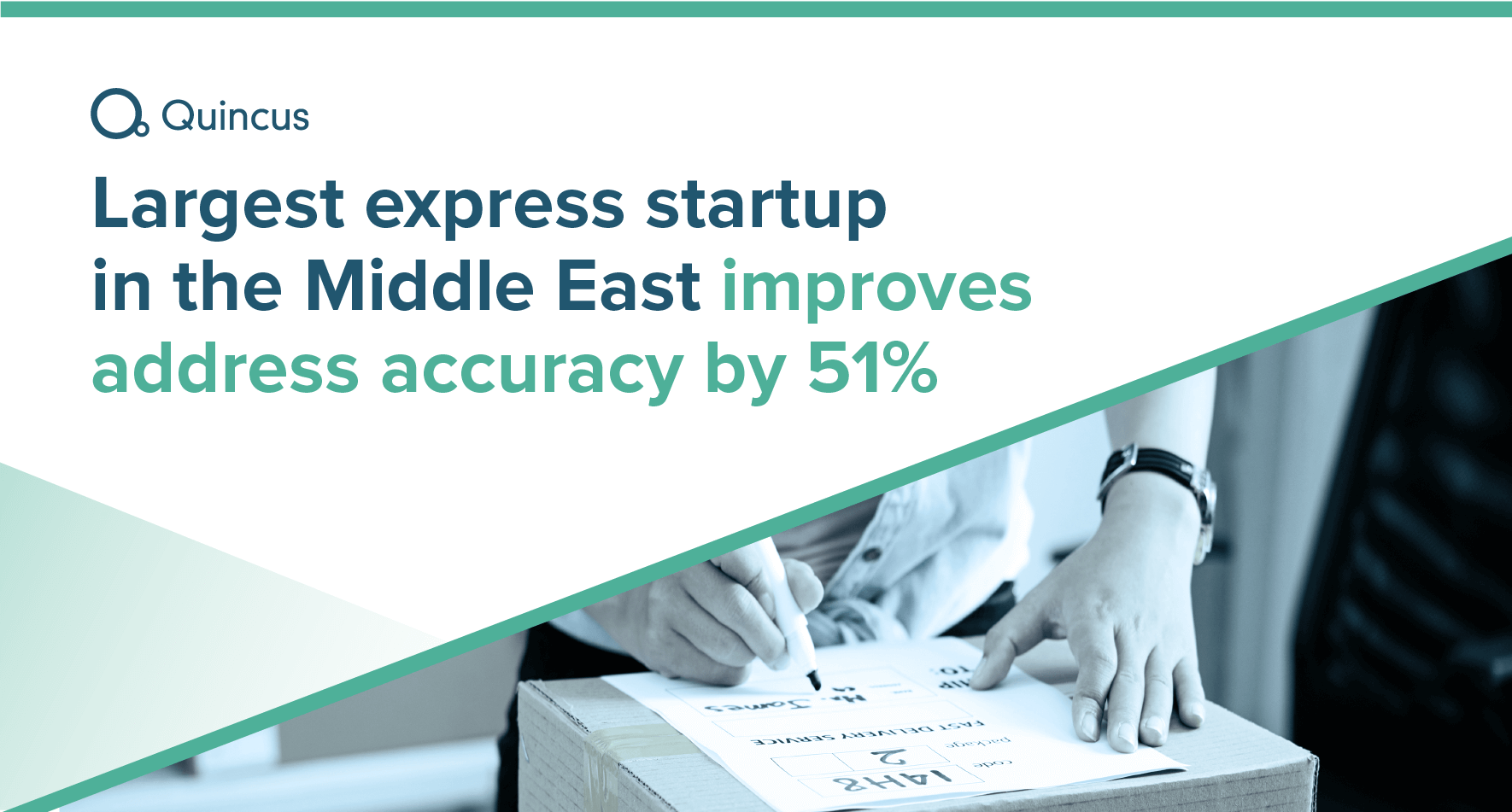Largest express startup in the Middle East improves address accuracy by 51%
