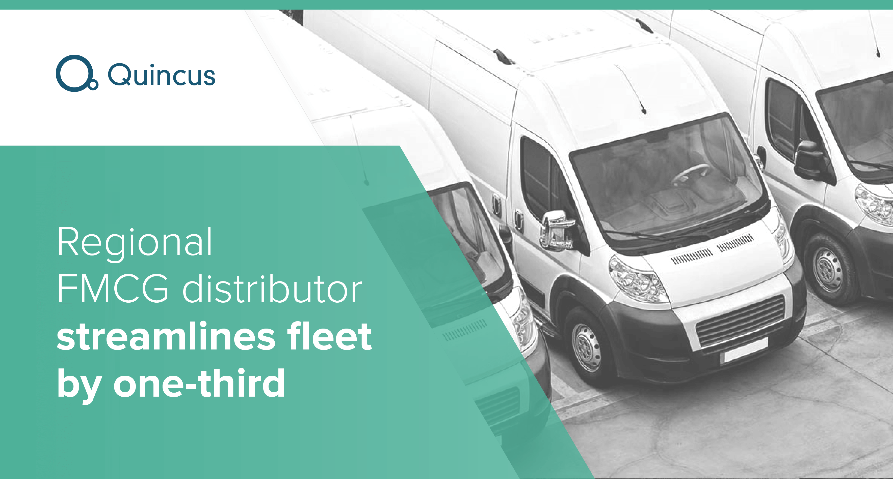 Regional FMCG distributor streamlines fleet by one-third